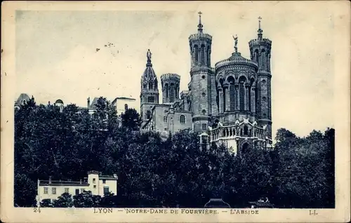 Ak Lyon Rhône, Notre Dame de Fourvière