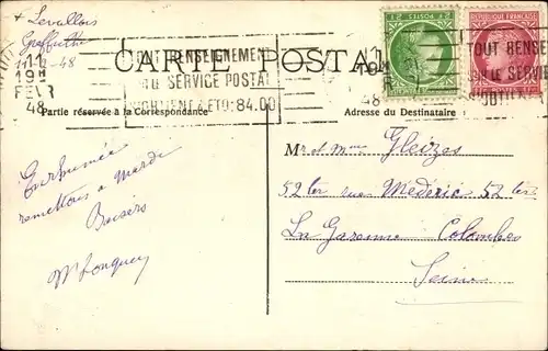 Ak Schwäne auf dem Genfer See, Segelboot