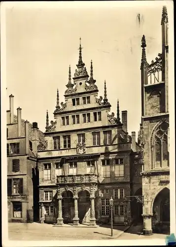 Ak Münster in Westfalen, Stadtweinhaus