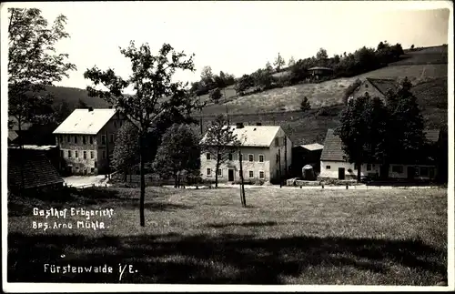 Foto Ak Fürstenwalde Geising Altenberg Erzgebirge, Gasthof Erbgericht