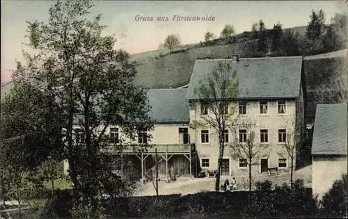 Ak Fürstenwalde Geising Altenberg Erzgebirge, Gasthof