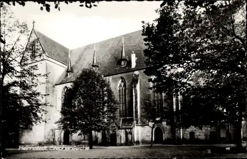 Ak Helmstedt in Niedersachsen, Stephanikirche