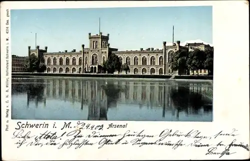 Golden Window Ak Schwerin in Mecklenburg, Arsenal