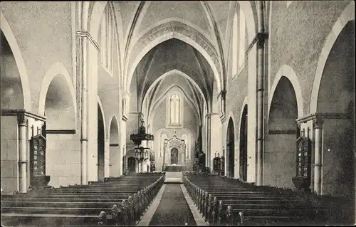 Ak Rehburg Loccum in Niedersachsen, Kloster Loccum, Kirche, Innenansicht