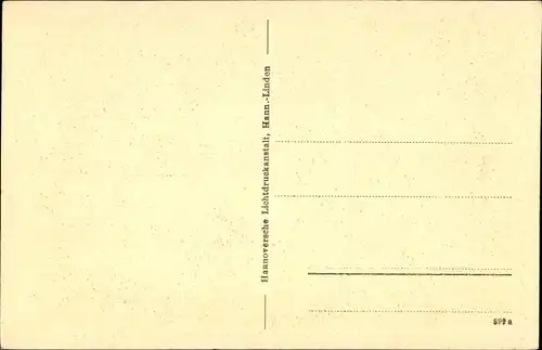 Ak Rehburg Loccum in Niedersachsen, Kloster Loccum, Johannes der Täufer, Gemälde v. Gebhardt