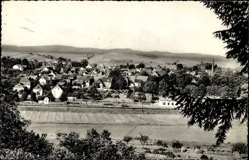 Ak Uslar im Solling Niedersachsen, Blick vom Tappenberg, Ortsansicht