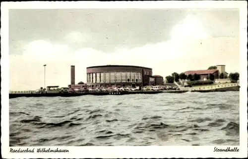Ak Wilhelmshaven an der Nordsee, Strandhalle