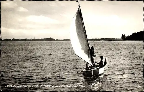 Ak Bad Zwischenahn in Oldenburg, Zwischenahner Meer, Segelboot