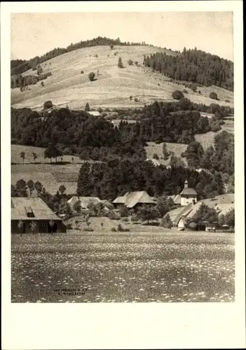 Foto Ak Wembach im Schwarzwald, Panorama