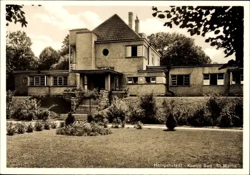 Ak Heilbad Heiligenstadt Eichsfeld Thüringen, Kneipp-Bad St. Martin