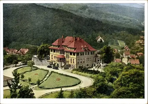 Ak Gernrode Quedlinburg im Harz, Kurhotel Stubenberg