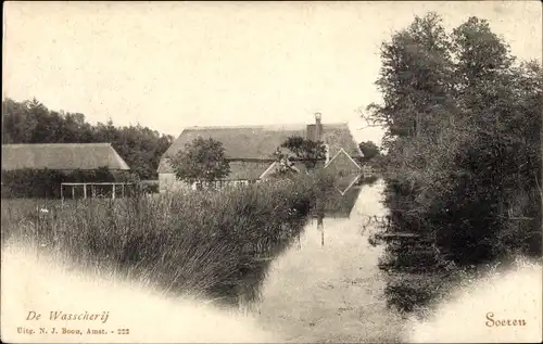 Ak Soeren Gelderland Niederlande, De Wasscherij