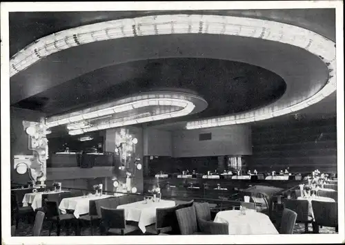 Ak Berlin Charlottenburg, Haus Germania, Café Berlin, Hardenbergstraße 29