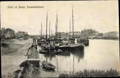 Ak Raamsdonksveer Nordbrabant, Rivier de Donge