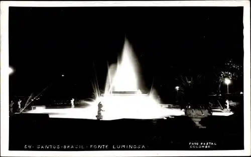 Ak Santos Brasilien, Fonte Luminosa