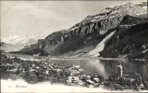 Ak Brienz Kanton Bern, Panorama