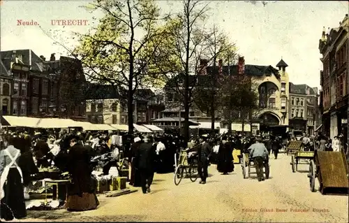 Ak Utrecht Niederlande, Neude