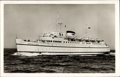 Ak Fährschiff Deutschland