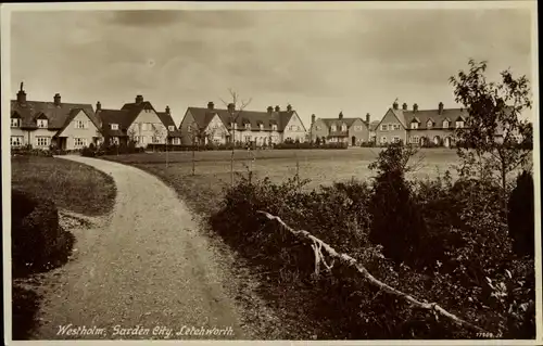 Ak Letchworth Garden City Ostengland, Westholm