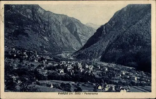 Ak Varzo Piemonte, Gesamtansicht