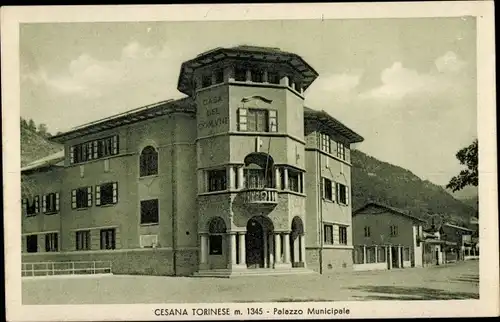 Ak Cesana Torinese Piemonte, Palazzo Municipale