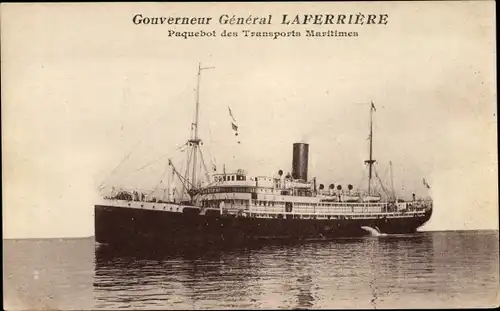 Ak-Generalgouverneur Laferriere, Seetransportschiff