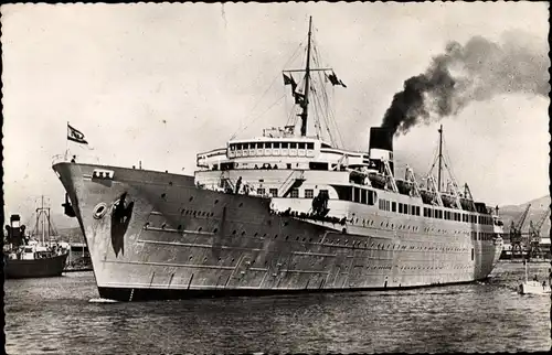 Ak Dampfer Kairouan, Compagnie de Navigation Mixte