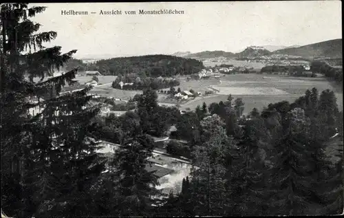 Ak Salzburg, Lustschloss Hellbrunn, Monatschlößchen