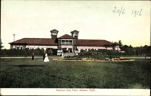 Ak Denver Colorado USA, Pavillon City Park