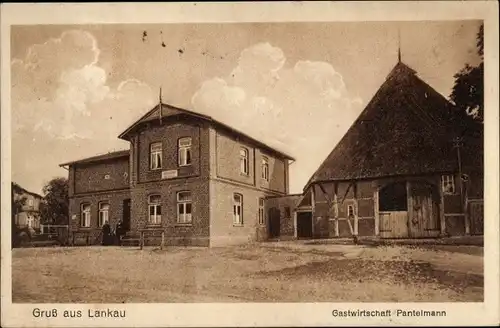 Ak Lankau in Schleswig Holstein, Gastwirtschaft Pantelmann