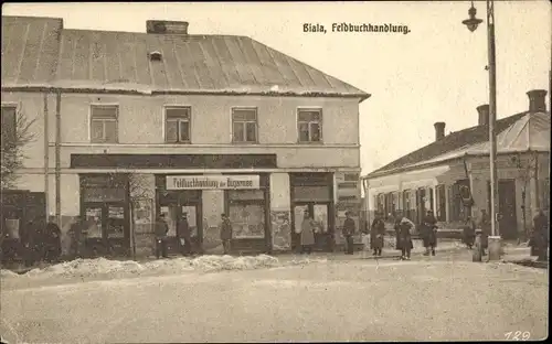 Ak Biała Podlaska Polen, Feldbuchhandlung der Bugarmee