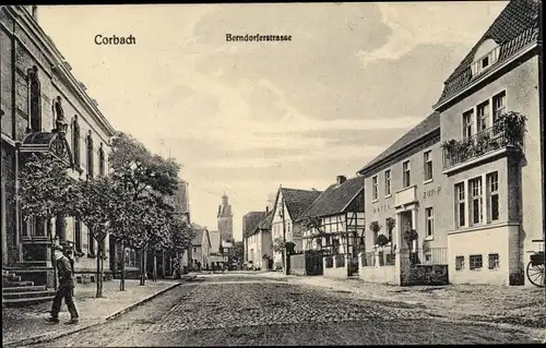 Ak Korbach in Hessen, Berndorferstraße
