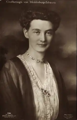 Ak Großherzogin Alexandra von Mecklenburg-Schwerin