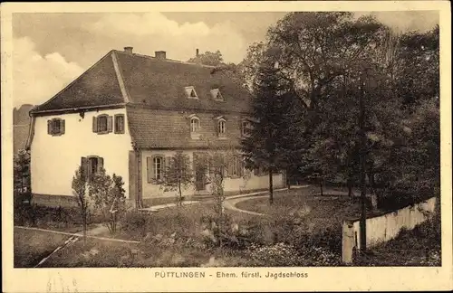 Ak Püttlingen Saarbrücken, Ehem Fürstl Jagdschloss