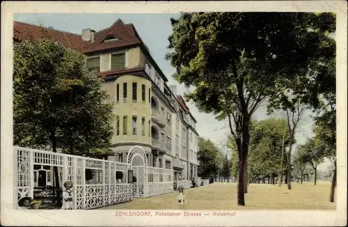 Ak Berlin Zehlendorf, Potsdamer Straße, Kaiserhof