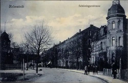Ak Helmstedt in Niedersachsen, Schöningerstraße