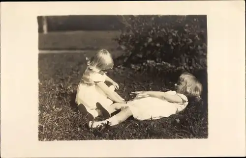 Foto Ak Prinzessinnen Maria Antonia und Maria Adelgunde von Hohenzollern Sigmaringen 1923