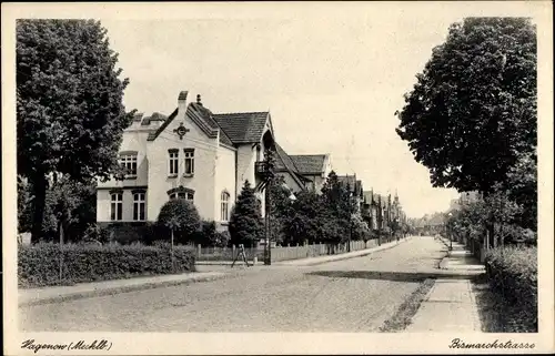 Ak Hagenow in Mecklenburg, Bismarckstraße