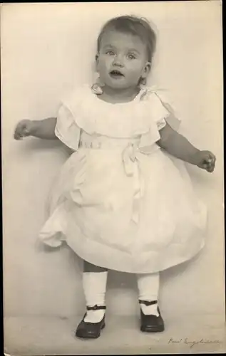 Foto Ak Prinzessin Maria Theresia von Hohenzollern Sigmaringen, Portrait 1924