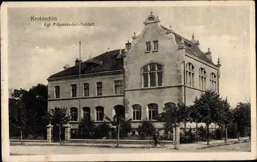 Ak Krotoszyn Krotoschin Posen, Königl. Präparandenanstalt