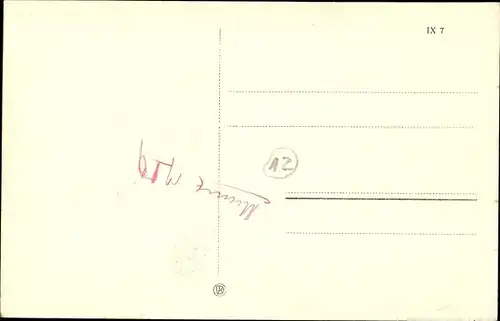 Ak Świnoujście Swinemünde Pommern, Kleiner Markt mit Christuskirche