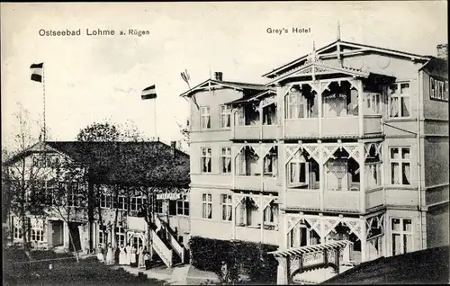Ak Lohme auf Rügen, Grey's Hotel