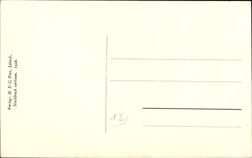 Ak Lübeck in Schleswig Holstein, Dampfer SS Anneliese, Kapitän C. Thiel, Fährschiff