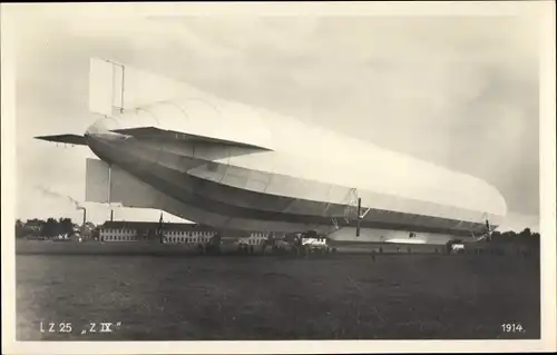 Ak LZ 25, Z IX, Luftschiff, Zeppelin