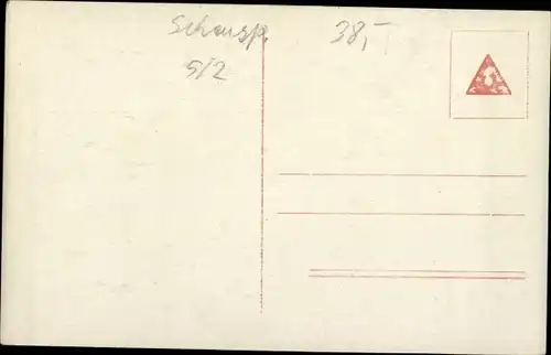 Ak Schauspielerin Fern Andra, Portrait, Autogramm