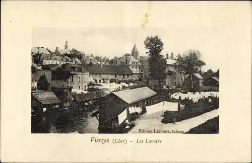 Ak Vierzon Cher, La Lavoirs