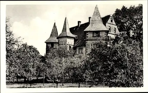 Ak Schmieheim Kippenheim im Ortenaukreis, Blick auf Schloss Schmieheim 