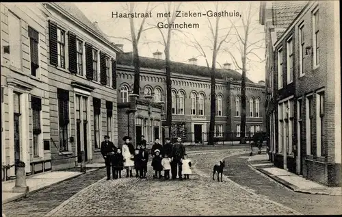 Ak Gorinchem Südholland Niederlande, Haarstraat, Zieken-Gasthuis