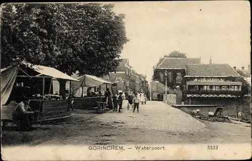 Ak Gorinchem Südholland Niederlande, Waterpoort