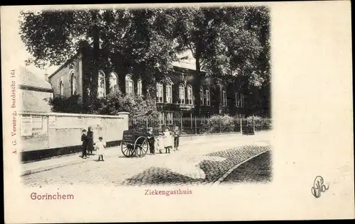 Ak Gorinchem Südholland Niederlande, Ziekengasthuis